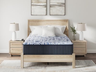 Firm Luxe 2.0 Queen Mattress - Blue Innerspring Mattress modern furniture Contempo Furniture