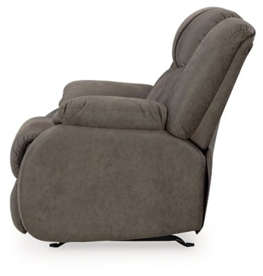 First Base Recliner - Dark Gray Rocker Chair modern furniture Contempo Furniture