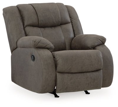 First Base Recliner - Dark Gray | Ashley Furniture