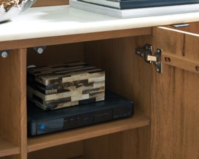 Fitzroy Accent Cabinet - Light Brown Accent Cabinet modern furniture Contempo Furniture