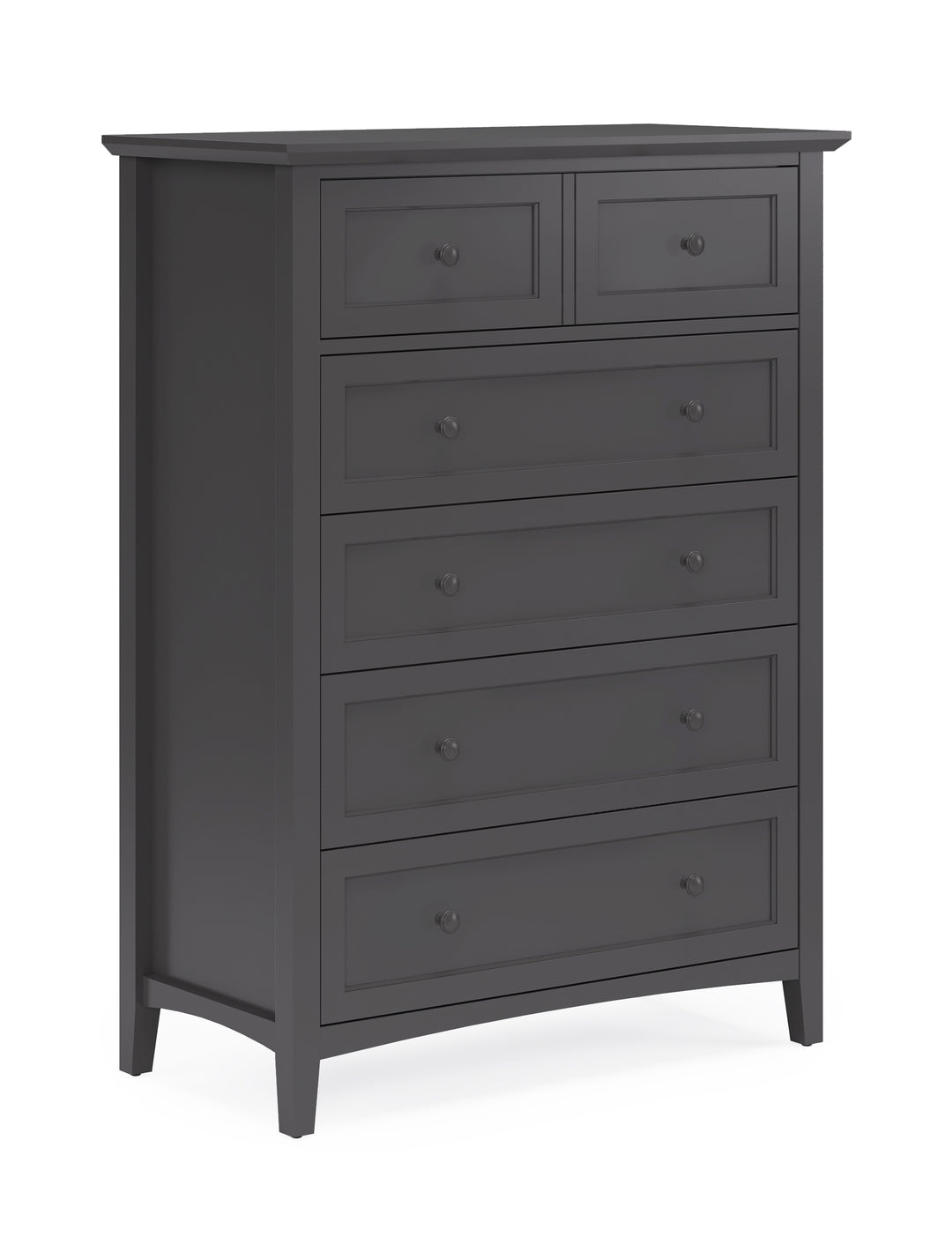 Modus Furniture Pnrb84A Grace Five Drawer Chest In Raven Black 2024