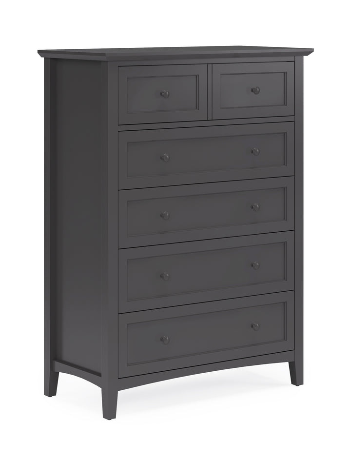 Modus Furniture Pnrb84A Grace Five Drawer Chest In Raven Black 2024