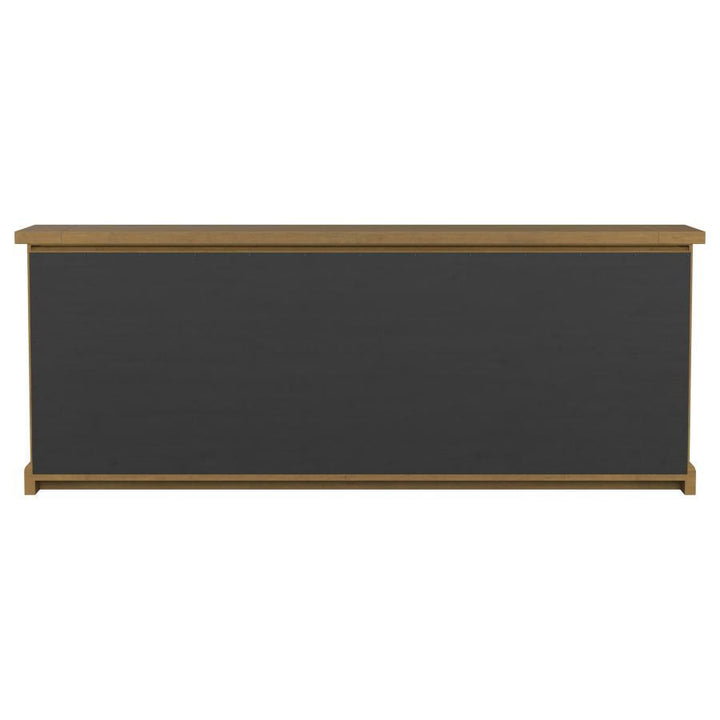 Florence - 4 Door Dining Sideboard Buffet Cabinet - Rustic Honey Buffets modern furniture Contempo Furniture