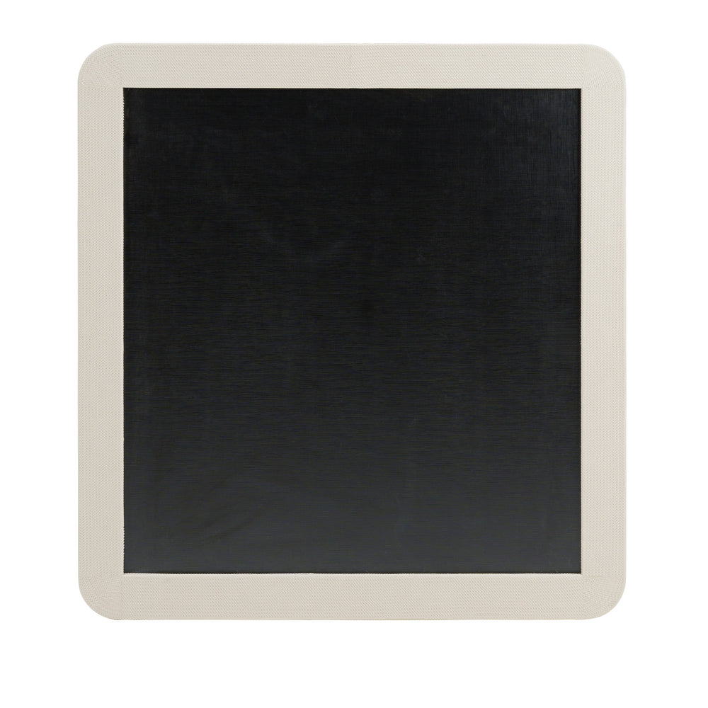 Florence - Modern Beige Leatherette Mirror - View 4