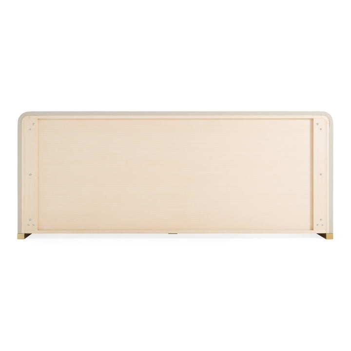Florence - Modern Beige Leatherette + Gold Buffet