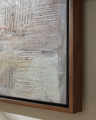 Floymour Wall Art - Dark Gray Canvas Art modern furniture Contempo Furniture