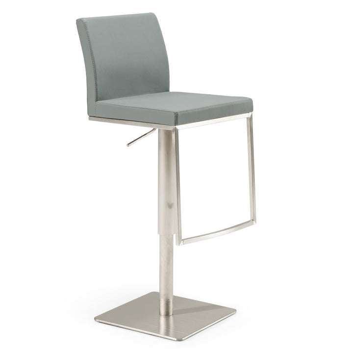 Folsum - Modern Grey Adjustable Bar Stool