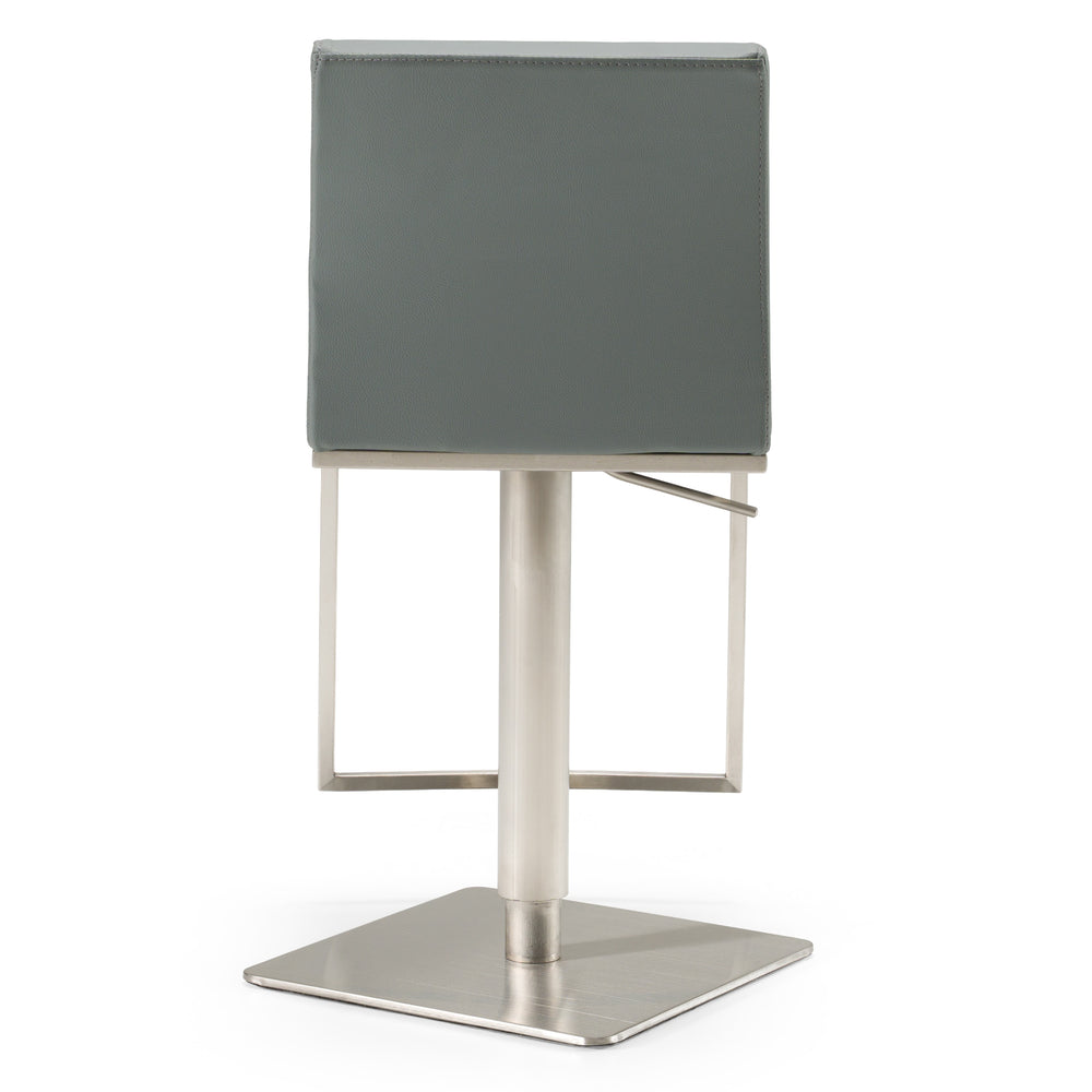 Folsum - Modern Grey Adjustable Bar Stool