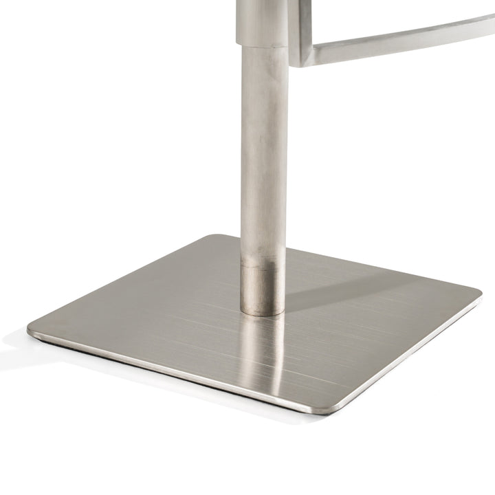 Folsum - Modern Grey Adjustable Bar Stool