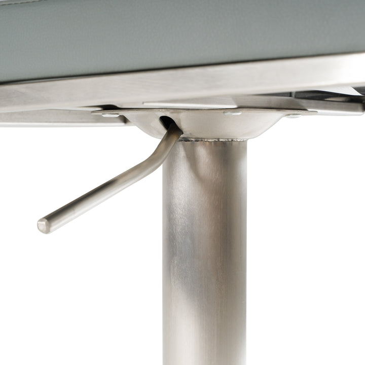 Folsum - Modern Grey Adjustable Bar Stool