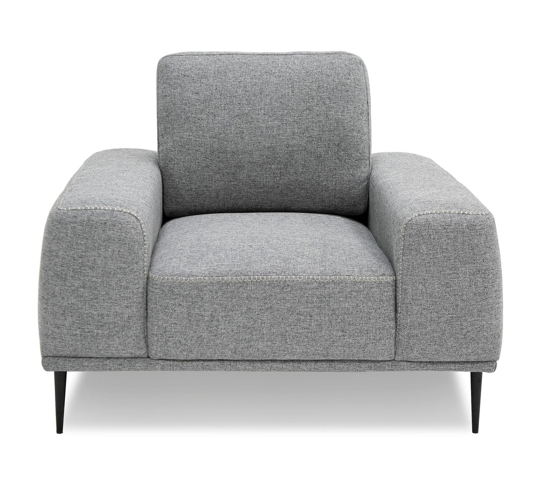 Fonda - Modern Grey Fabric Chair
