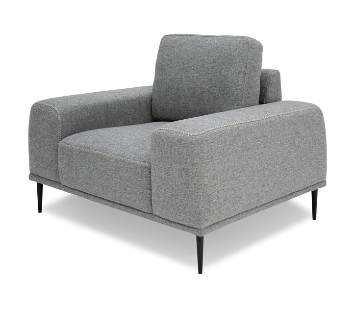 Fonda - Modern Grey Fabric Chair