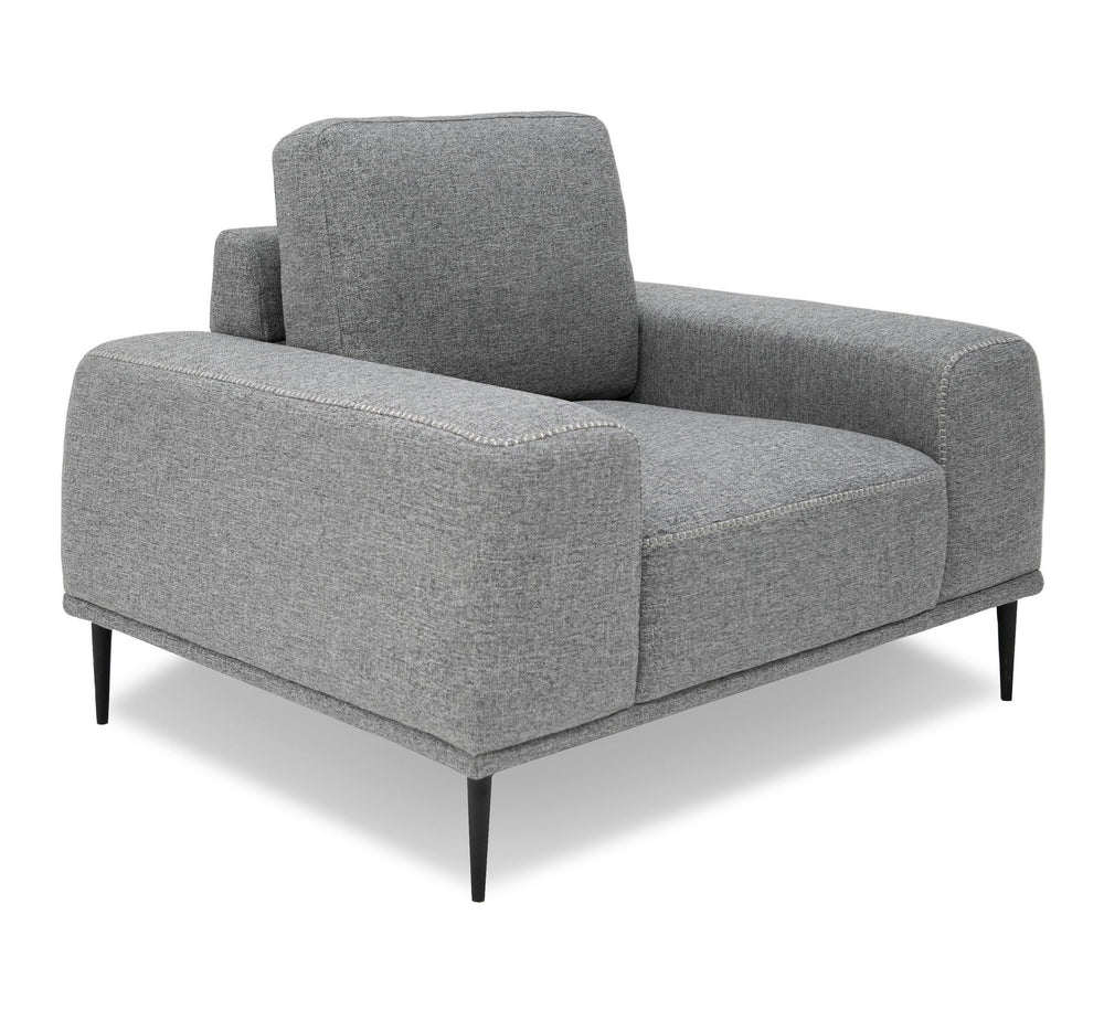 Fonda - Modern Grey Fabric Chair