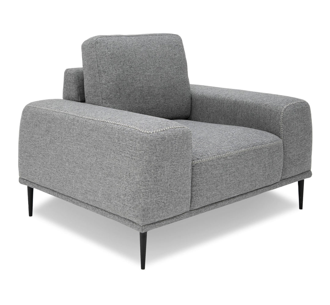Fonda - Modern Grey Fabric Chair