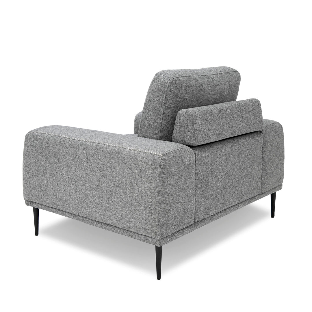 Fonda - Modern Grey Fabric Chair