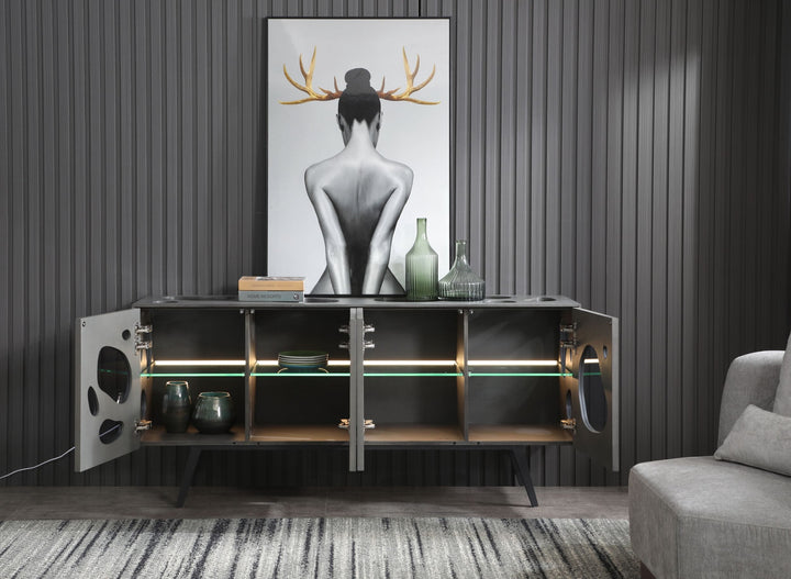 Fontana - Modern Grey Buffet
