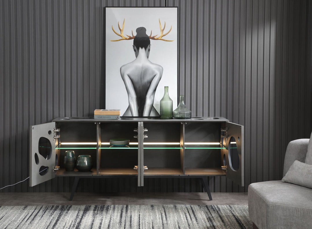 Fontana - Modern Grey Buffet