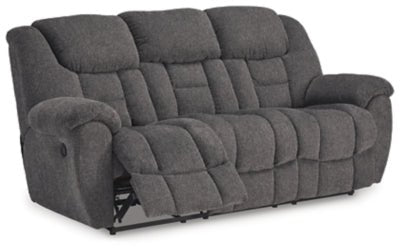 Foreside Reclining Sofa - Dark Gray Reclining Sofa modern furniture Contempo Furniture