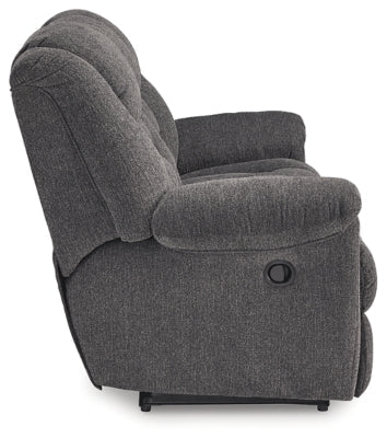 Foreside Reclining Sofa - Dark Gray Reclining Sofa modern furniture Contempo Furniture