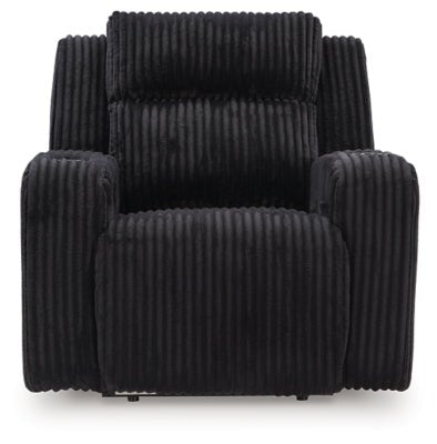 Forest Lake Power Recliner - Black | Ashley Furniture