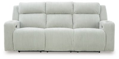Forest Lake Power Reclining Sofa - Gray | Ashley Furniture