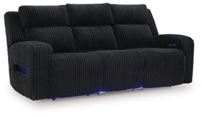 Forest Lake Power Reclining Sofa with Adjustable Headrest Power Reclining Sofa modern furniture Contempo Furniture