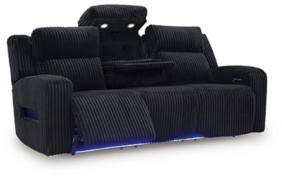 Forest Lake Power Reclining Sofa with Adjustable Headrest | Ashley Furniture