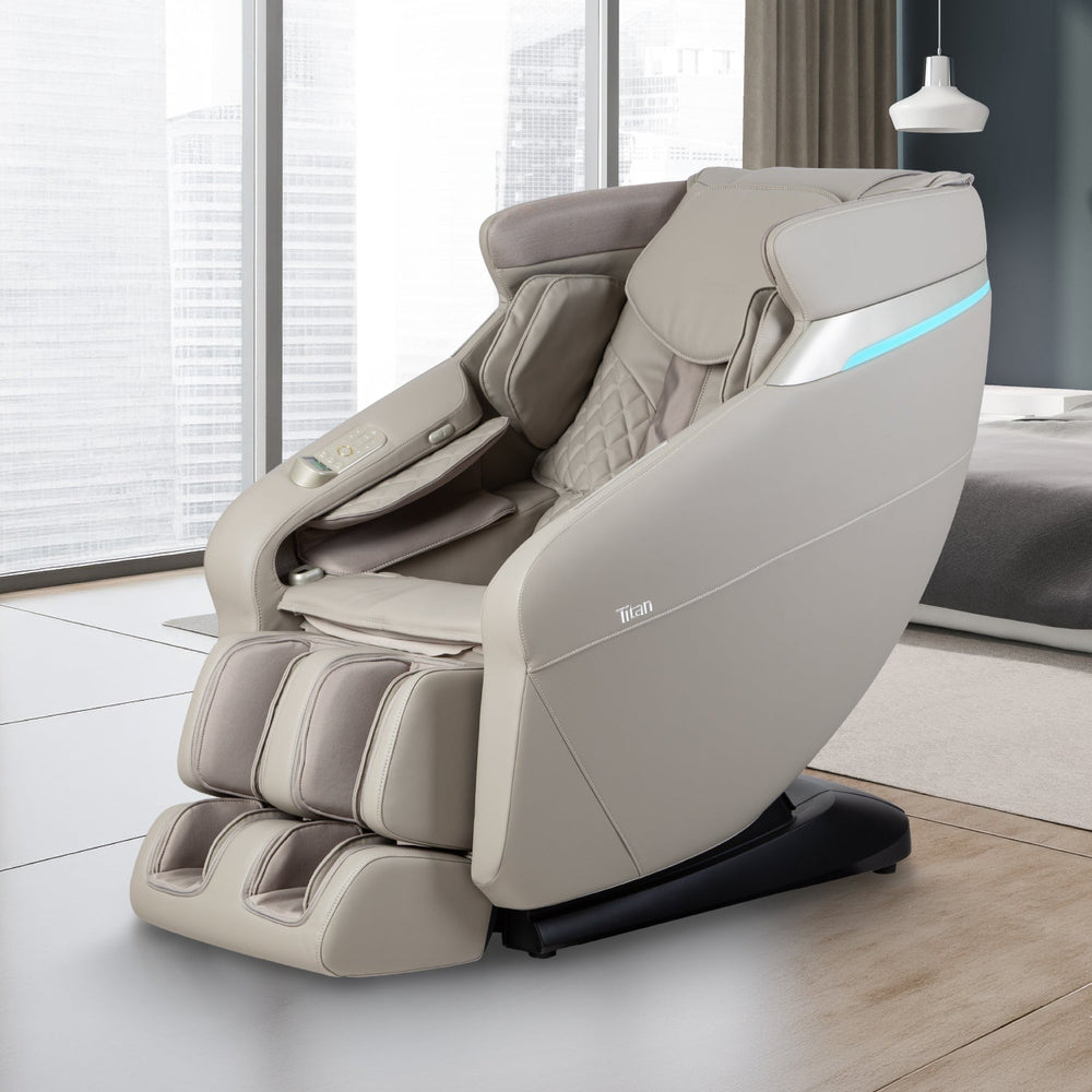 Osaki Titan Forma 3D+2D Massage Chair - Taupe lifestyle view