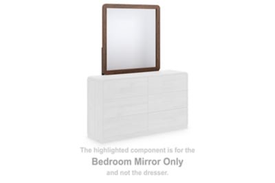 Fortlorn Bedroom Mirror - Dark Brown | Ashley Furniture
