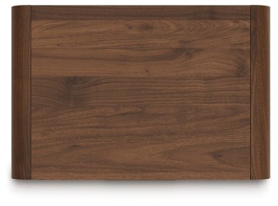 Fortlorn Nightstand - Dark Brown Accent Nightstand modern furniture Contempo Furniture