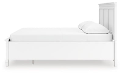 Fortman California King Panel Storage Bed - White Storage Bed modern furniture Contempo Furniture