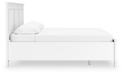 Fortman California King Panel Storage Bed - White Storage Bed modern furniture Contempo Furniture