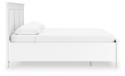 Fortman California King Panel Storage Bed - White Storage Bed modern furniture Contempo Furniture