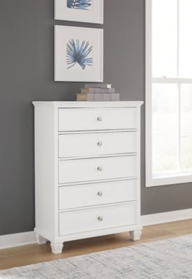 Fortman Chest of Drawers - White Accent Chest modern furniture Contempo Furniture