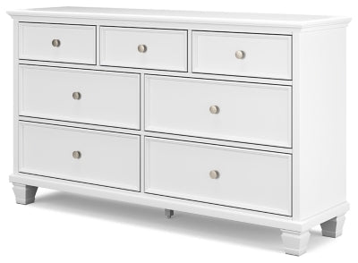 Fortman Dresser - White Dresser modern furniture Contempo Furniture