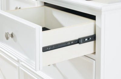 Fortman Dresser - White Dresser modern furniture Contempo Furniture
