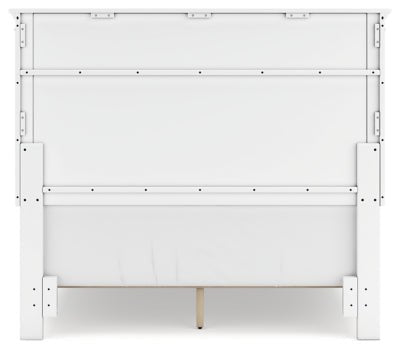 Fortman Full Panel Bed - White Panel Bed modern furniture Contempo Furniture