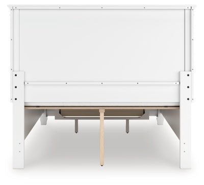 Fortman Full Panel Storage Bed - White Storage Bed modern furniture Contempo Furniture