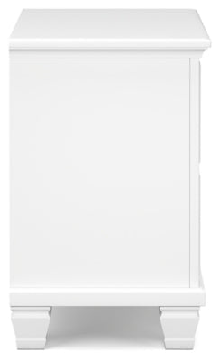 Fortman Nightstand - White Accent Nightstand modern furniture Contempo Furniture