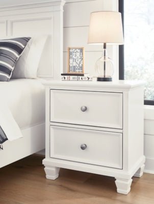 Fortman Nightstand - White Accent Nightstand modern furniture Contempo Furniture