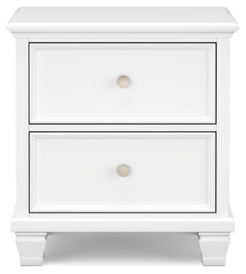 Fortman Nightstand - White Accent Nightstand modern furniture Contempo Furniture