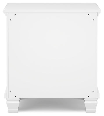 Fortman Nightstand - White Accent Nightstand modern furniture Contempo Furniture