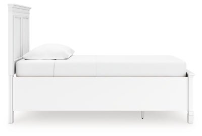 Fortman Twin Panel Storage Bed - White Storage Bed modern furniture Contempo Furniture