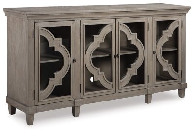 Fossil Ridge Accent Cabinet - Gray Accent Cabinet modern furniture Contempo Furniture