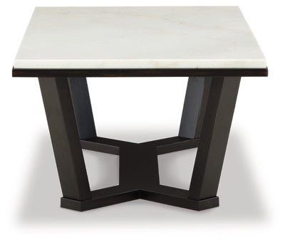 Fostead Coffee Table - White Cocktail Table modern furniture Contempo Furniture