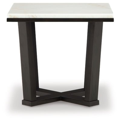 Fostead End Table - White End Table modern furniture Contempo Furniture