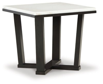 Fostead End Table - White End Table modern furniture Contempo Furniture