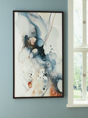 Foxenburg Wall Art - Blue Framed Prints modern furniture Contempo Furniture