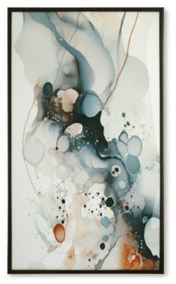 Foxenburg Wall Art - Blue Framed Prints modern furniture Contempo Furniture