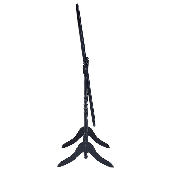 Foyet - Wood Adjustable Full Length Cheval Mirror - Black Floor Mirror modern furniture Contempo Furniture